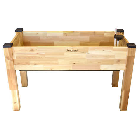CedarCraft Self-watering Elevated Garden Planter 124.5 cm (49 in.)
