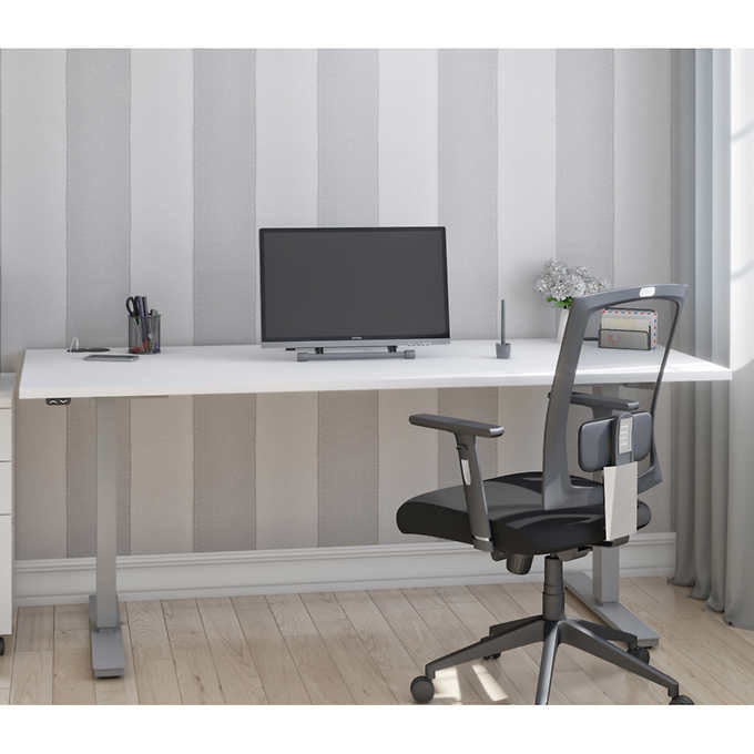 Bestar Upstand 72.39 cm × 182.88 cm (28.5 in. × 72 in.) Height-adjustable Desk