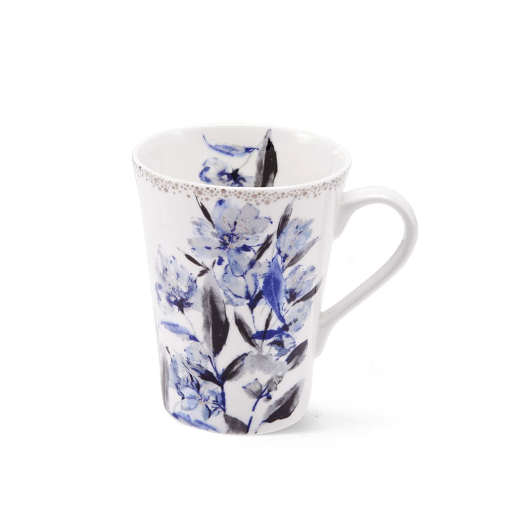 Kaia Platinum Set of 4 Mugs