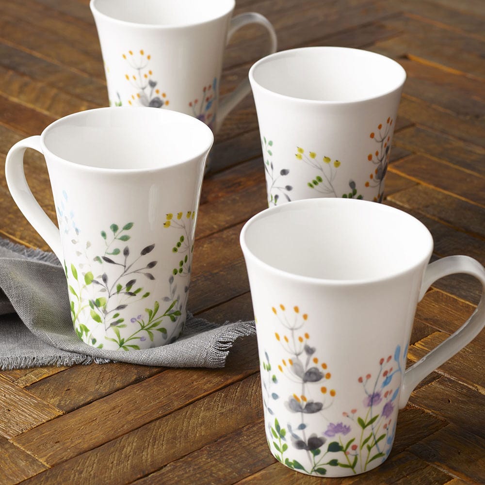 Tivoli Garden Set of 4 Mugs